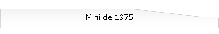 Mini de 1975
